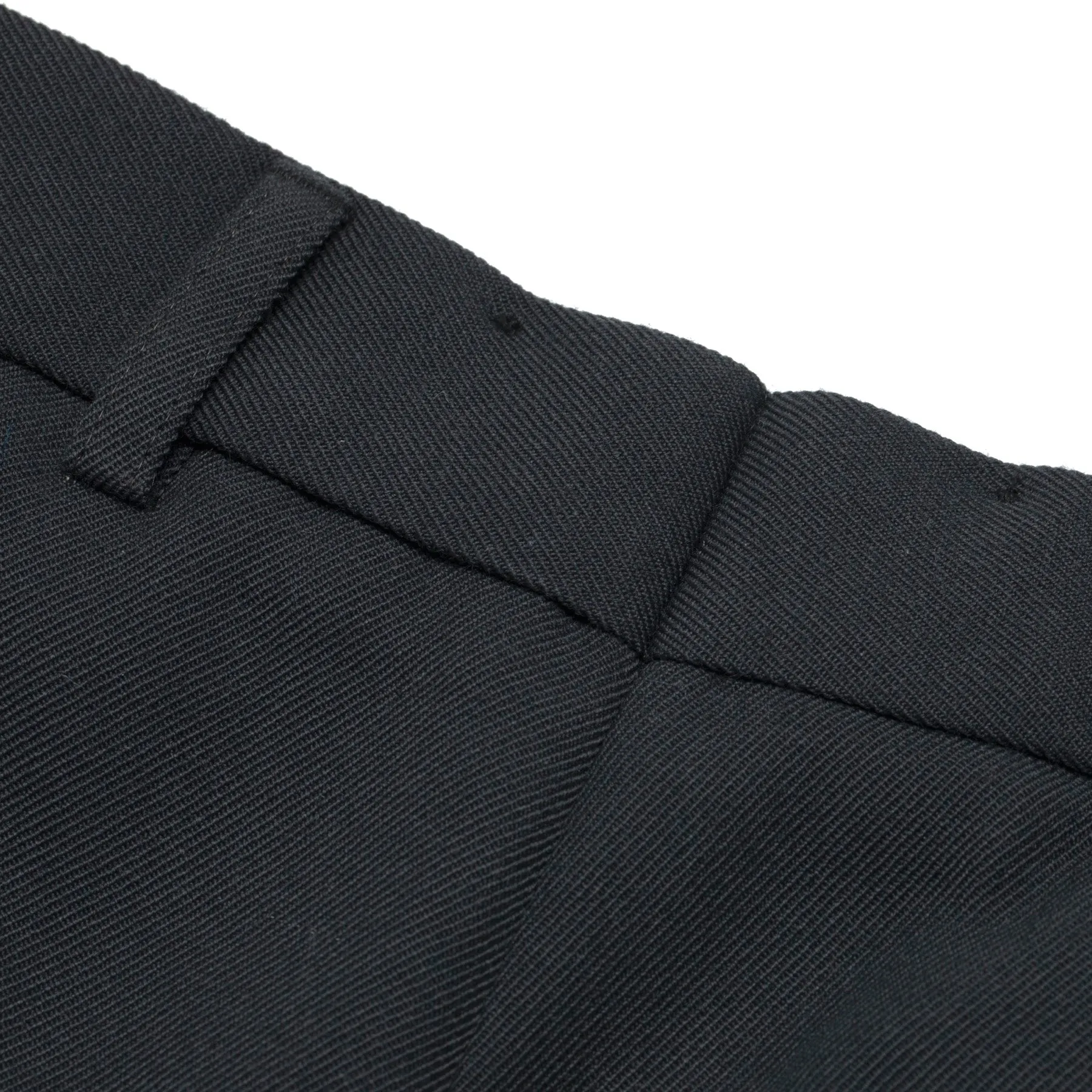 70s, Wide-Leg Cut, Press-Creased, Twill Weave, Military