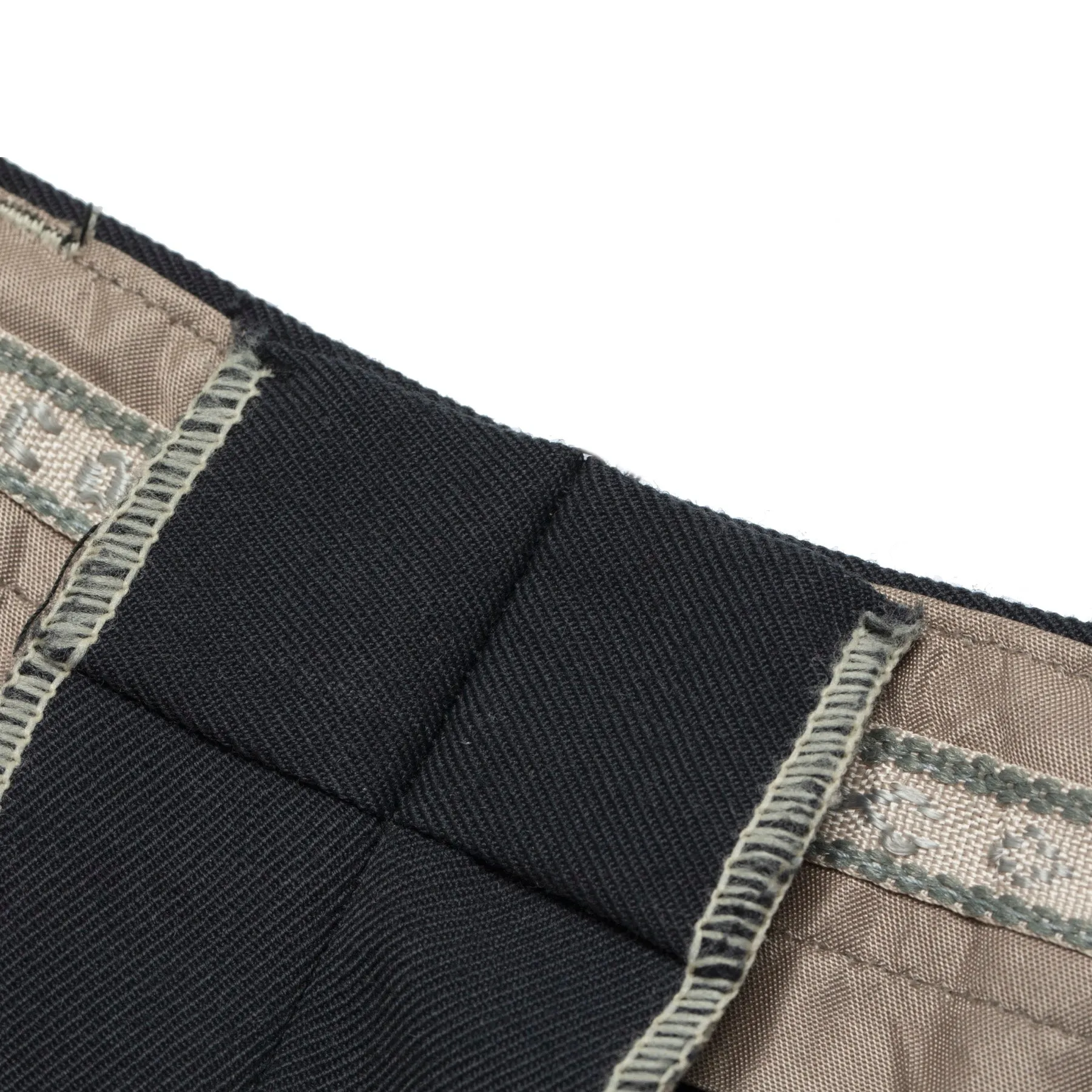 70s, Wide-Leg Cut, Press-Creased, Twill Weave, Military
