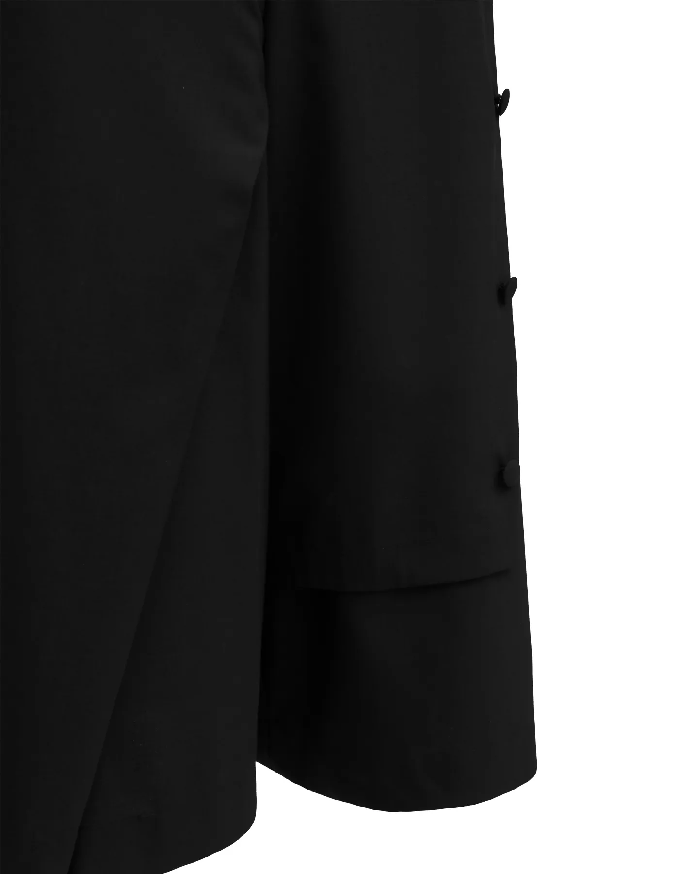 Adjustable Function Button Ring Japanese-Style Short Wide Pants