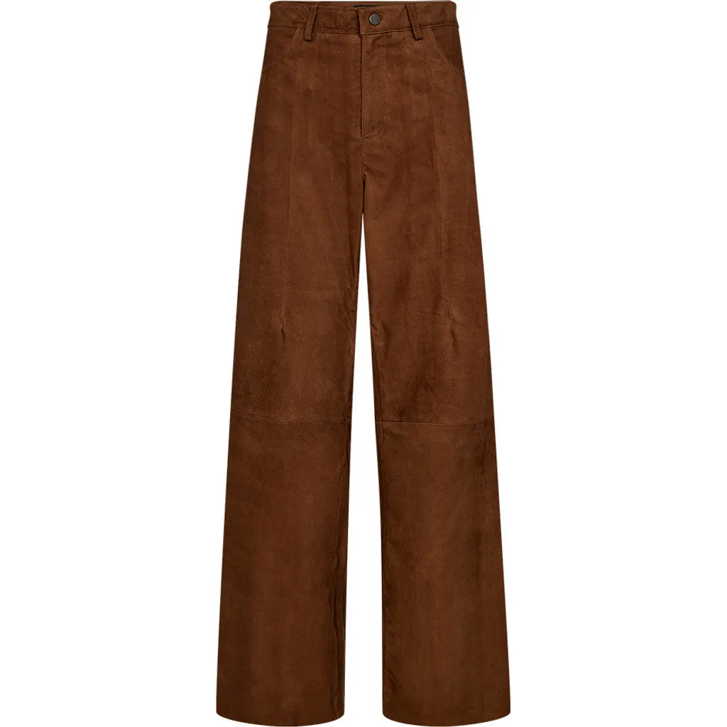 Boa ruskindsbukser / 51320 - Cognac