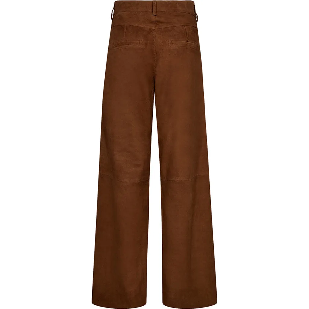 Boa ruskindsbukser / 51320 - Cognac