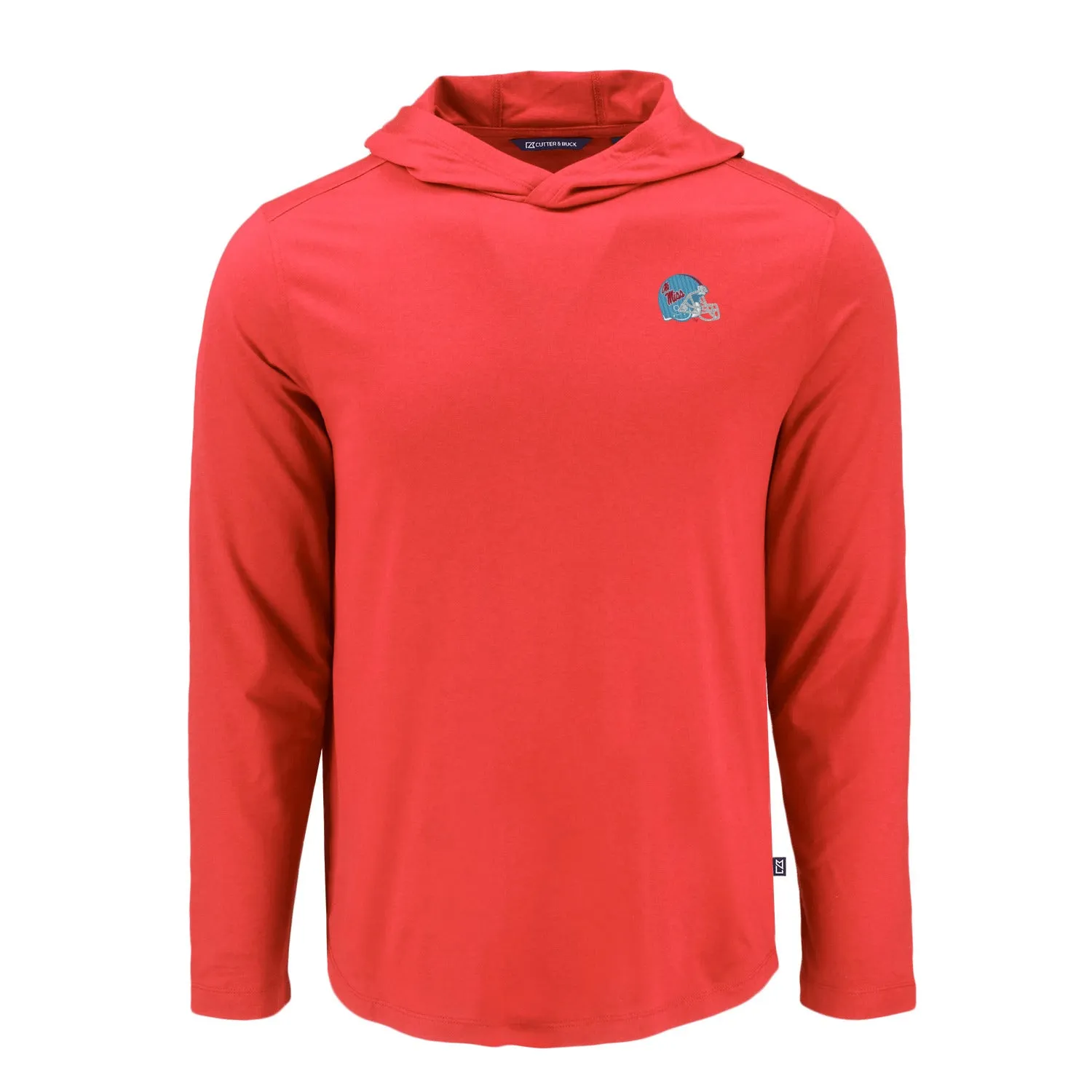Cutter and Buck Hooded  Shirt with Football Helmet