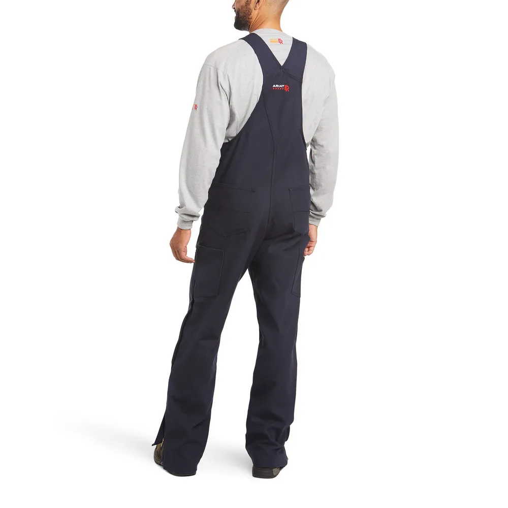 FR CANVAS UNLINED BIB - 410-Navy | Ariat 10034651