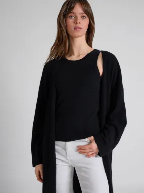 Kashmircardigan "Magni" - Sort