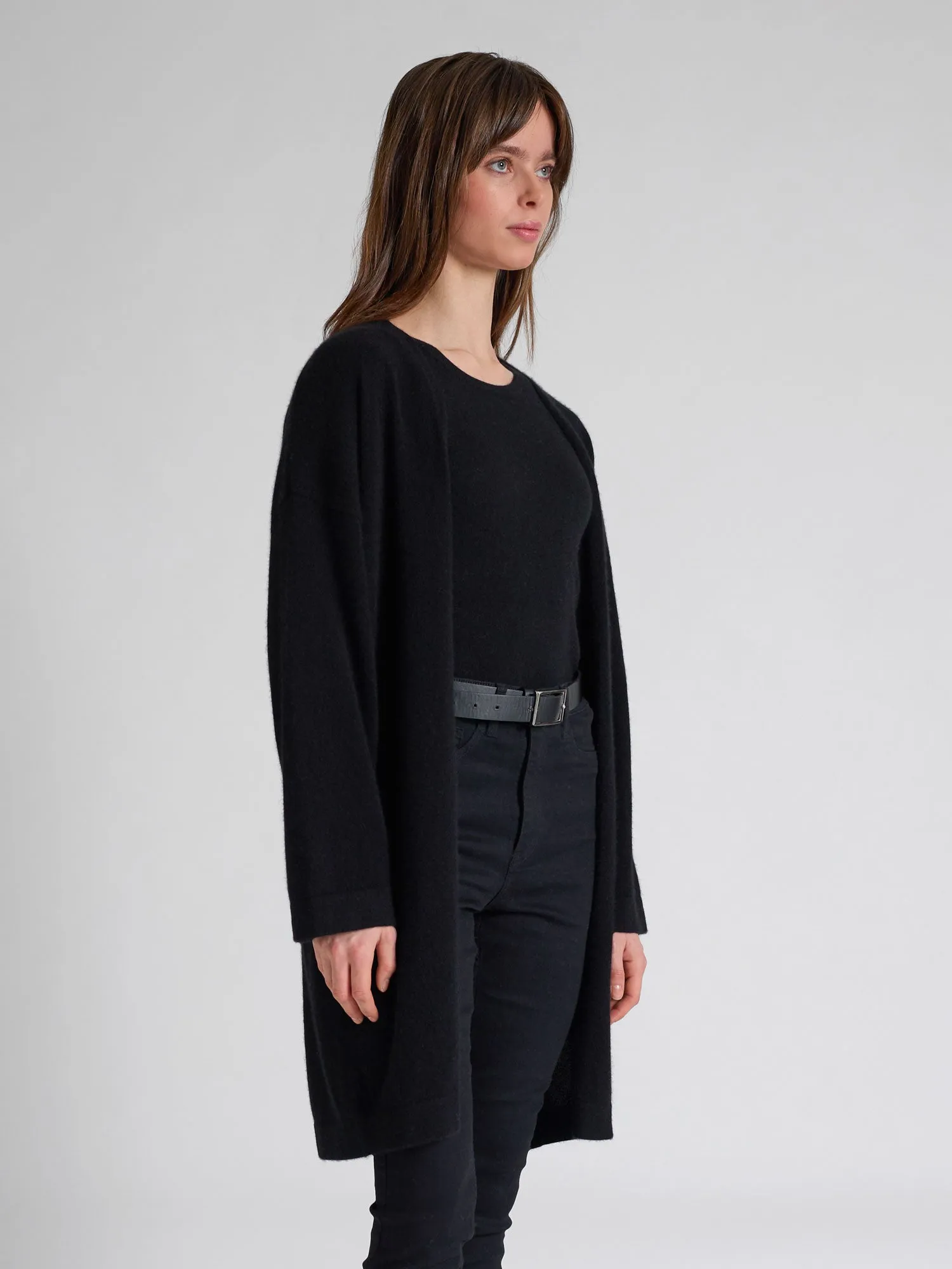 Kashmircardigan "Magni" - Sort