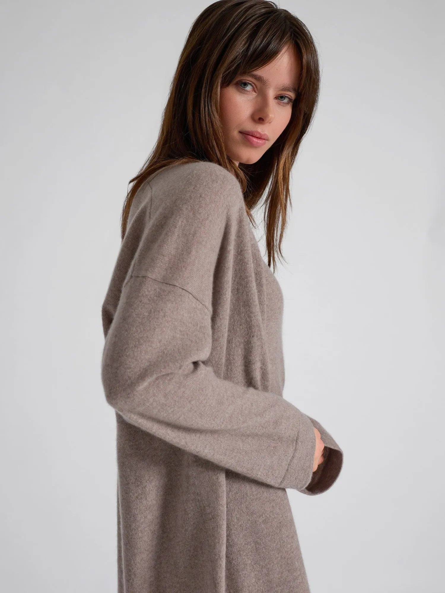 Kashmircardigan "Magni" - Toast