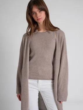 Kashmircardigan "Magni" - Toast