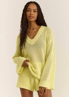 Kiami Crochet Sweater - Limeade Kiami Crochet Sweater - Limeade
