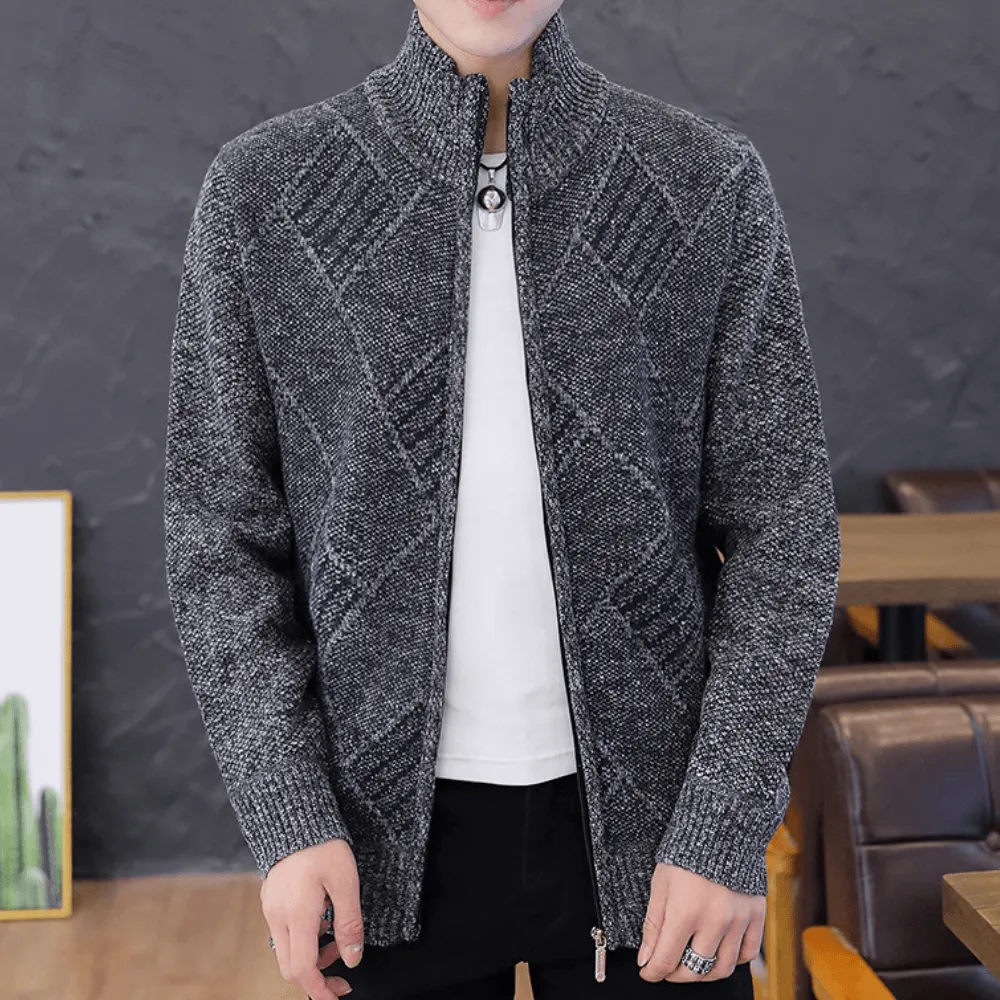 Men's Classic Knit Cardigan: Soft, Versatile & Comfortable