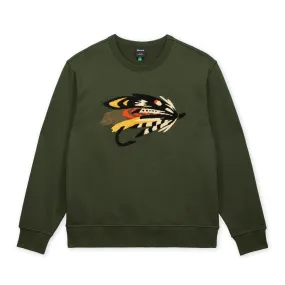 M's Salmon Fly Crewneck M's Salmon Fly Crewneck