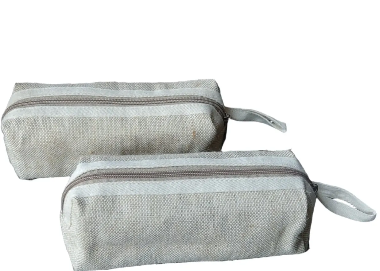 Oxford Jute Pouch