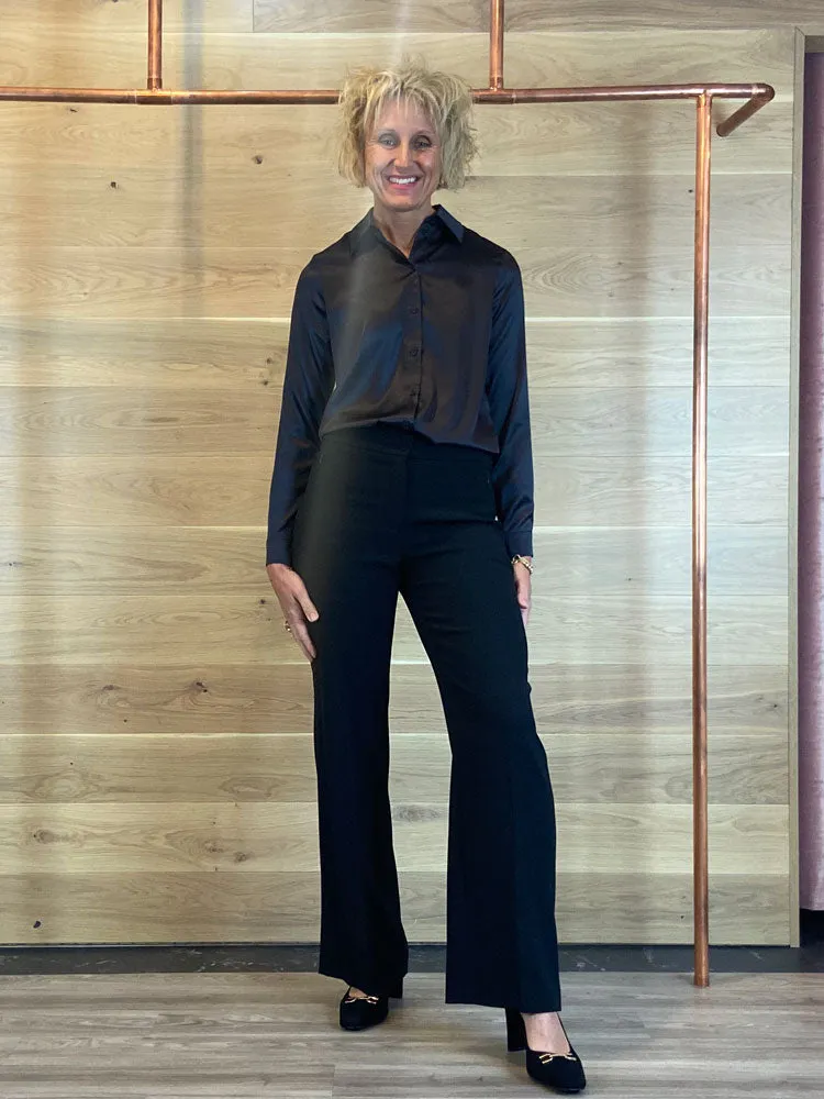 Riani Wide Leg Trousers Black