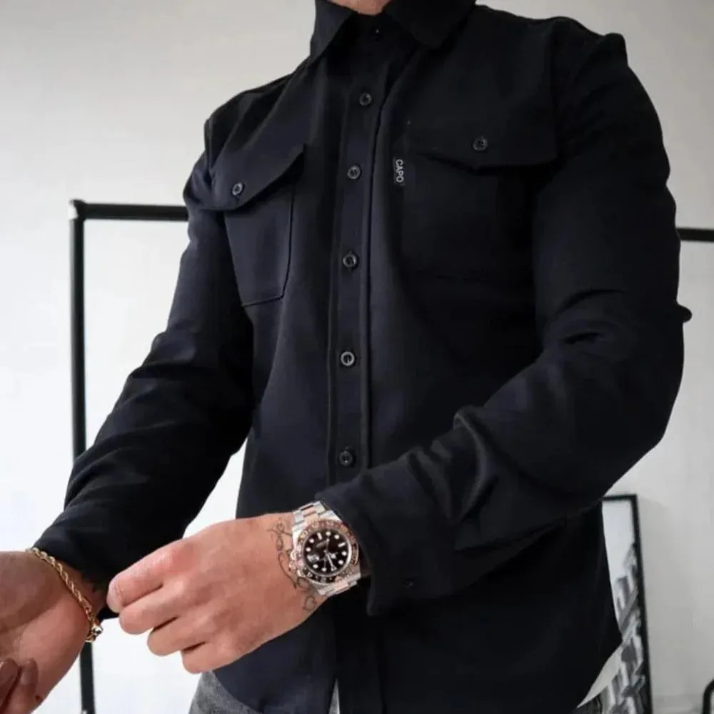 Rick | Casual overhemdjasje voor een stijlvolle, veelzijdige look