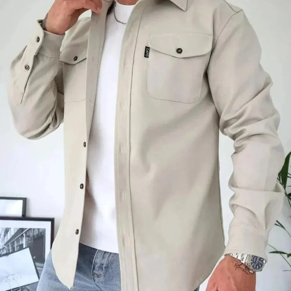 Rick | Casual overhemdjasje voor een stijlvolle, veelzijdige look