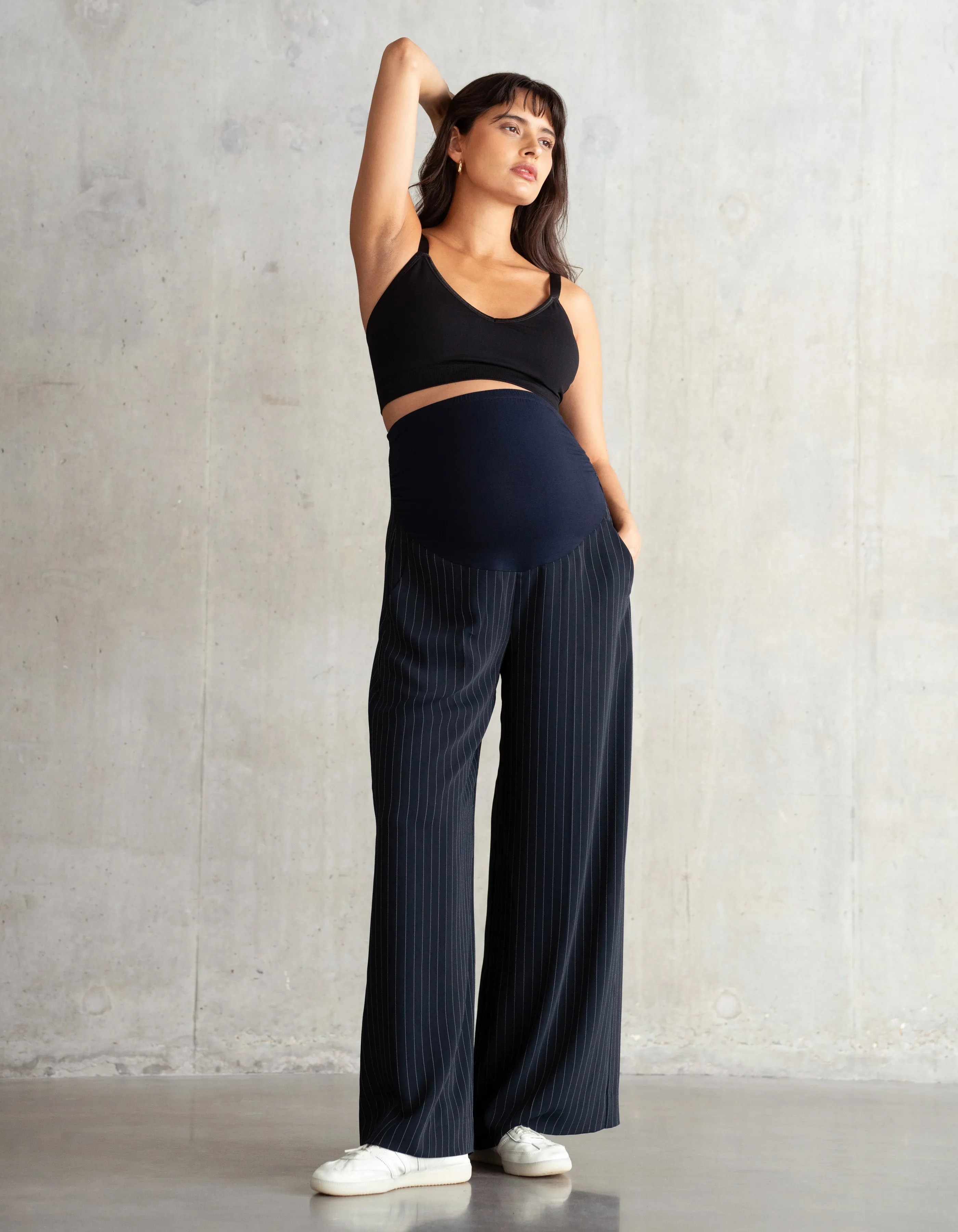 Wide-Leg Maternity Trouser