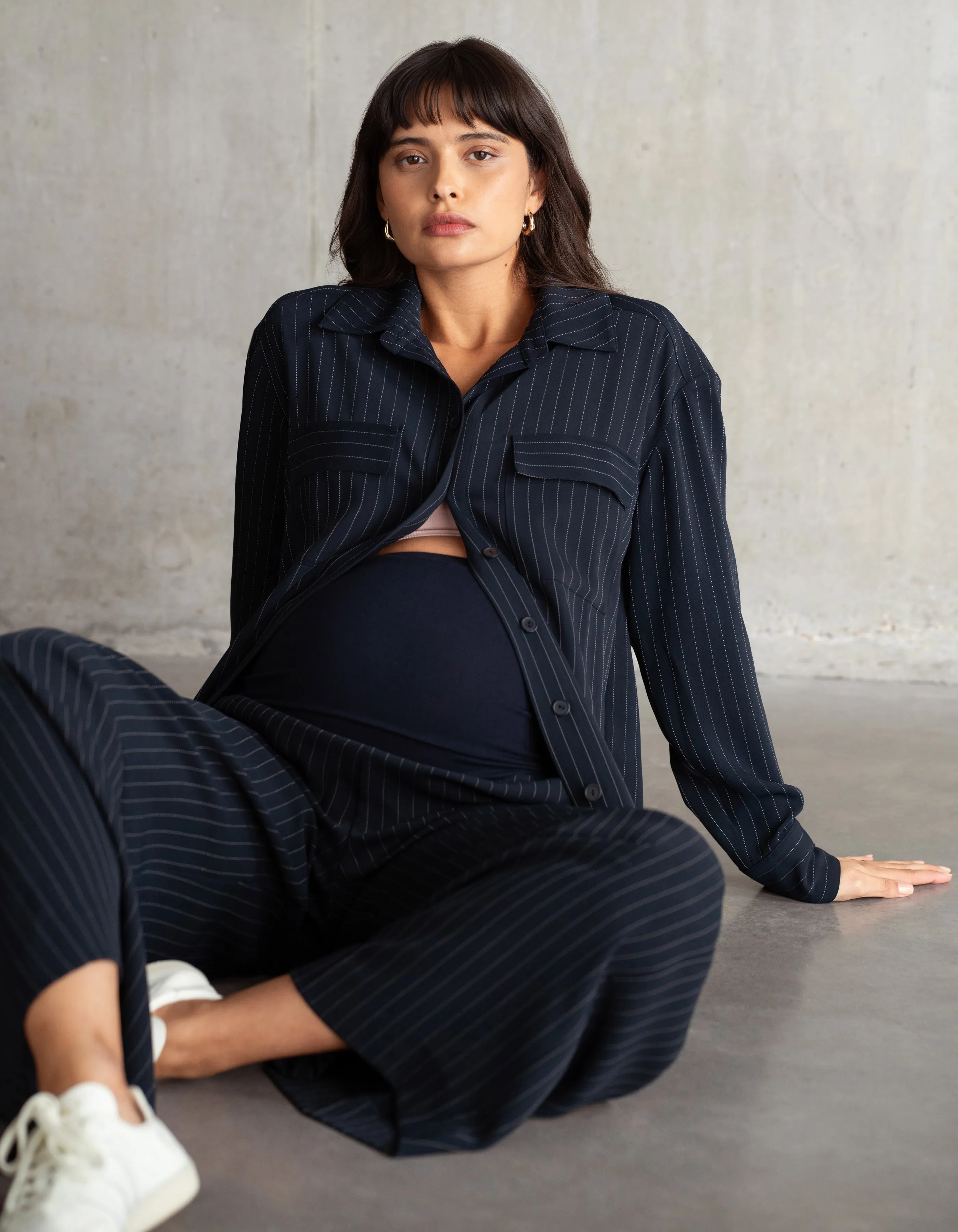 Wide-Leg Maternity Trouser