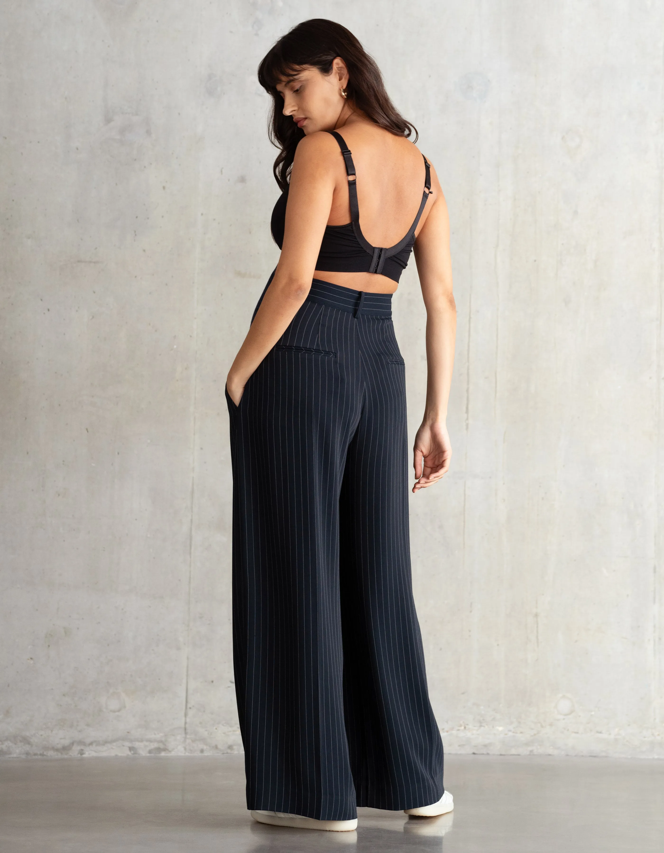 Wide-Leg Maternity Trouser